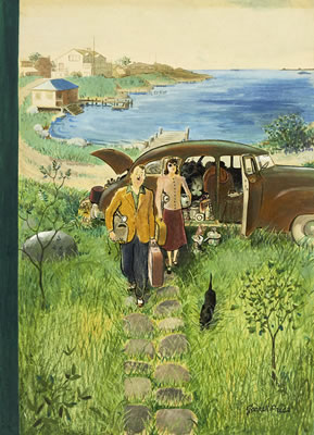 "Mason's Island, Mystic Connecticut" by Garrett Price - Auction record, sale price, and art valuation. Compare with similar artists and explore comparable artworks.