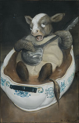 "Beau--ootiful soo---oop! "Beau--ootiful soo---oop!" by Peter Newell - Auction record, sale price, and art valuation. Compare with similar artists and explore comparable artworks.