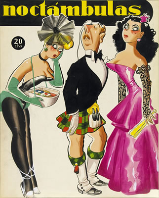 Sample artwork by Arias Bernal (early 20th century), known for illustrator-magazine - View similar artists and auction records