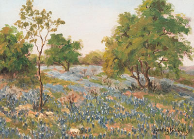 Springtime in Concho County San Angelo by Helen Kendall - Auction record, sale price, and art valuation. Compare with similar artists and explore comparable artworks.
