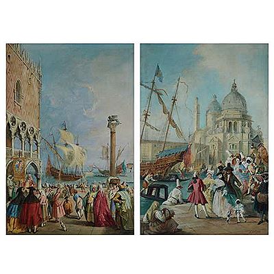 Sample artwork by Mario Carraro (1896 - 1978) - View similar artists and auction records