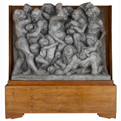 Sample artwork by Marino Mazzacurati (1907 - 1969), known for painting and sculpture - View similar artists and auction records