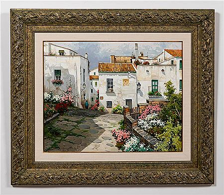"Calle Blanca" by Ramon Pujol - Auction record, sale price, and art valuation. Compare with similar artists and explore comparable artworks.
