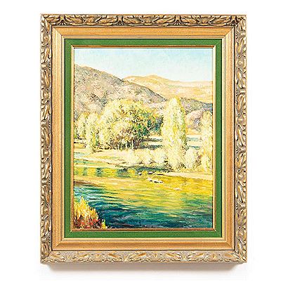 "Spring on the Rio Grande" by Dirk Van Driest - Auction record, sale price, and art valuation. Compare with similar artists and explore comparable artworks.
