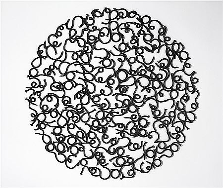 Sample artwork by John Bisbee (Born 1965), known for welded, forged sculpture with nails and teaching - View similar artists and auction records