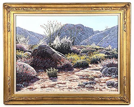 DESERT CANYON SPRINGTIME by Kerry Kinman - Auction record, sale price, and art valuation. Compare with similar artists and explore comparable artworks.