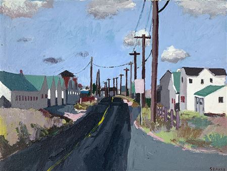 "Route 6A, Truro" by Susan Baker - Auction record, sale price, and art valuation. Compare with similar artists and explore comparable artworks.