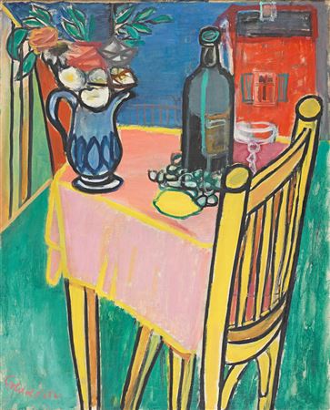 Sample artwork by Georges Goldkorn (1905 - 1977), known for painting, figure; engraving; wood cuts - View similar artists and auction records