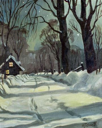 Sample artwork by Walter Coucill (1915 - 1982), known for painting - View similar artists and auction records