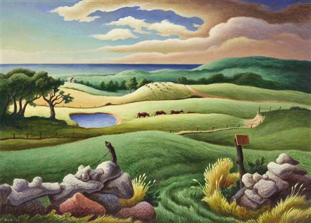 Thomas Hart Benton biographical photo
