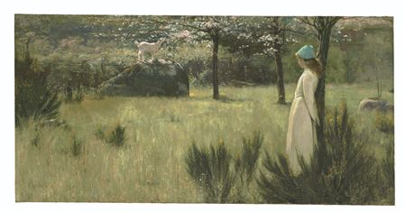 Sample artwork by Edwin Sherwood Calvert (1844 - 1898), known for painting - View similar artists and auction records