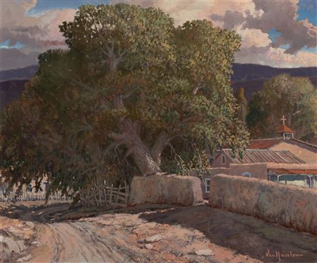New Mexico Summer Splendor by Carl Von Hassler - Auction record, sale price, and art valuation. Compare with similar artists and explore comparable artworks.