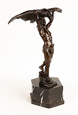 "The Falconer" by Ludwig Graefner - Auction record, sale price, and art valuation. Compare with similar artists and explore comparable artworks.