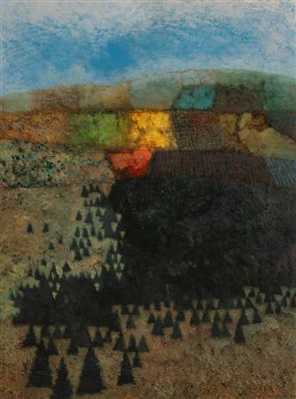 Tree Patterns by Mark English - Auction record, sale price, and art valuation. Compare with similar artists and explore comparable artworks.