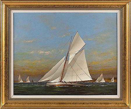 Full Sail by Vernon Broe - Auction record, sale price, and art valuation. Compare with similar artists and explore comparable artworks.