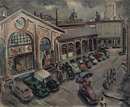 Old City Market by Myrtle Jones - Auction record, sale price, and art valuation. Compare with similar artists and explore comparable artworks.