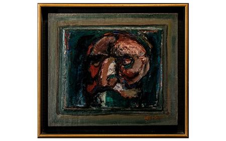 A Small Masque of Old Pantalone by Alfred Cohen - Auction record, sale price, and art valuation. Compare with similar artists and explore comparable artworks.