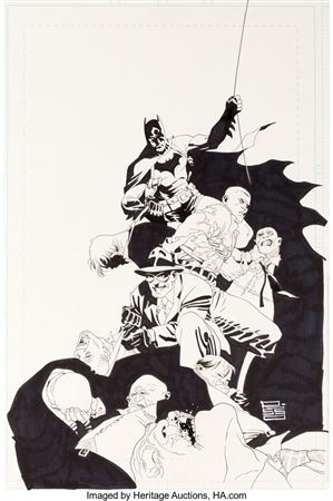First Wave Vol 1#5 Couverture Variante Originale (D.C. Comics, 2011) by Eduardo Risso - Auction record, sale price, and art valuation. Compare with similar artists and explore comparable artworks.