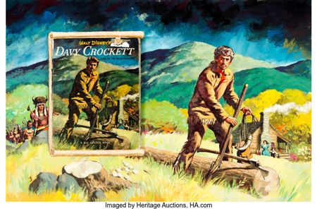 Sample artwork by Alwin Schmidt (Born 1900), known for children's book illustration, western genre - View similar artists and auction records