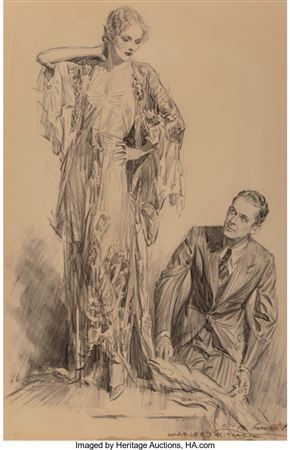 The Dress by Charles Davis Mitchell - Auction record, sale price, and art valuation. Compare with similar artists and explore comparable artworks.