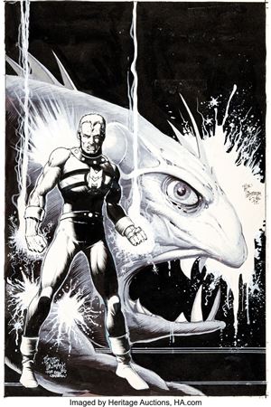 Sample artwork by Timothy Truman (Born 1956), known for fantasy comic illustration - View similar artists and auction records
