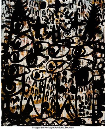 Untitled by Bast - Auction record, sale price, and art valuation. Compare with similar artists and explore comparable artworks.