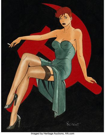 Sample artwork by Philippe Berthet (Born 1956), known for drawing, comics - View similar artists and auction records