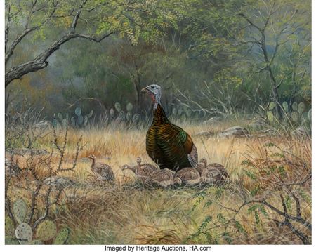Real County Brood by Jerry W Thrasher - Auction record, sale price, and art valuation. Compare with similar artists and explore comparable artworks.