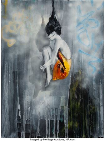 Falling Out Of Consciousness by Snik - Auction record, sale price, and art valuation. Compare with similar artists and explore comparable artworks.