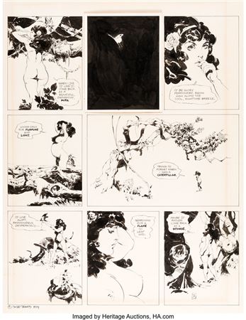 National Lampoon #52 Complete 1-Page "Idyl" Story Original Art (National Lampoon, 1974) by Jeffrey Jones - Auction record, sale price, and art valuation. Compare with similar artists and explore comparable artworks.