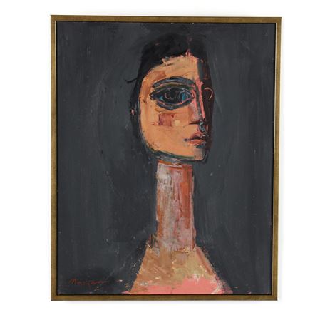 Sample artwork by William Mangum (Born 1924), known for sculpture, painting - View similar artists and auction records