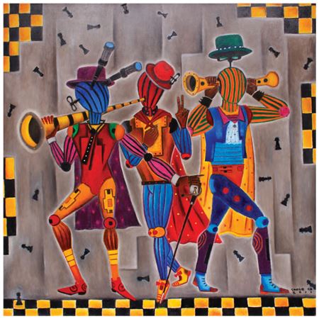 Checkmates by Charlie Co - Auction record, sale price, and art valuation. Compare with similar artists and explore comparable artworks.