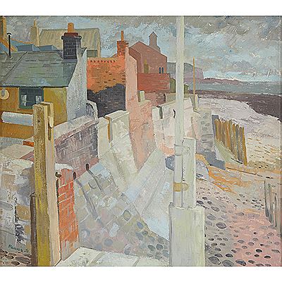 SEA WALL, ARBROATH by Ian Fleming - Auction record, sale price, and art valuation. Compare with similar artists and explore comparable artworks.