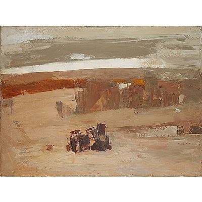 Sample artwork by Mardi Barrie (1931 - 2004), known for watercolor painting - View similar artists and auction records