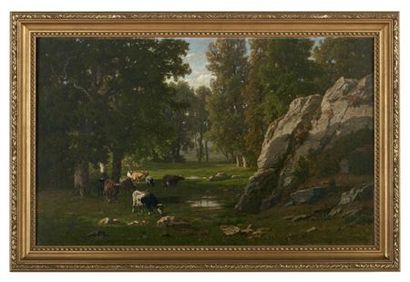 Sample artwork by Frans Keelhoff (1820 - 1891), known for painting - View similar artists and auction records