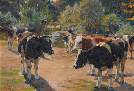 Sample artwork by Willy Tag (1886 - 1980), known for painting - View similar artists and auction records