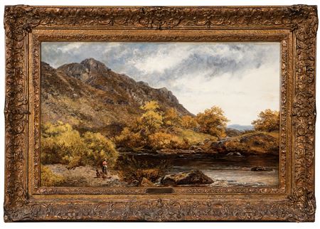 River Scene, North Wales by John Surtees - Auction record, sale price, and art valuation. Compare with similar artists and explore comparable artworks.