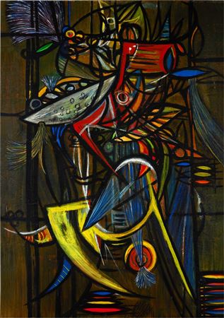 El brujo by Rene Portocarrero - Auction record, sale price, and art valuation. Compare with similar artists and explore comparable artworks.