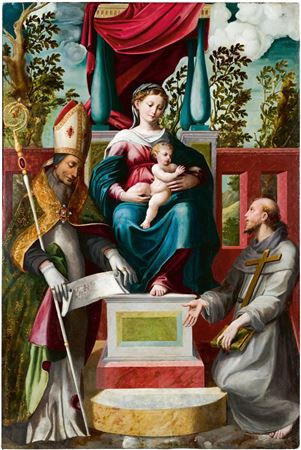 Sample artwork by Girolamo Bedoli Mazzola (1500 - 1569), known for painting - View similar artists and auction records
