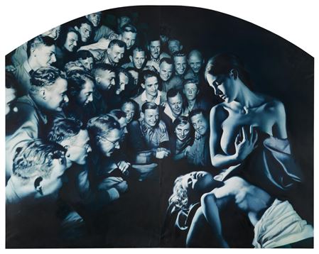 Epiphany 2B (Die Anbetung der Hirten) by Gottfried Helnwein - Auction record, sale price, and art valuation. Compare with similar artists and explore comparable artworks.