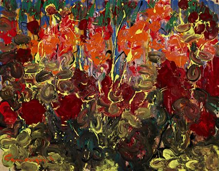 Sommerflor by Balz Camenzind - Auction record, sale price, and art valuation. Compare with similar artists and explore comparable artworks.