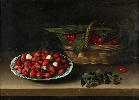 Sample artwork by Louyse Moillon (1609/10 - 1696), known for still life and figure painting - View similar artists and auction records