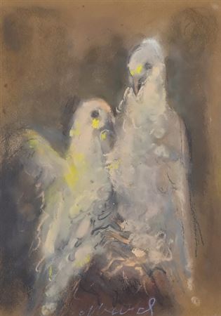 Sample artwork by Mehmet Uzel (Born 1927), known for painting - View similar artists and auction records