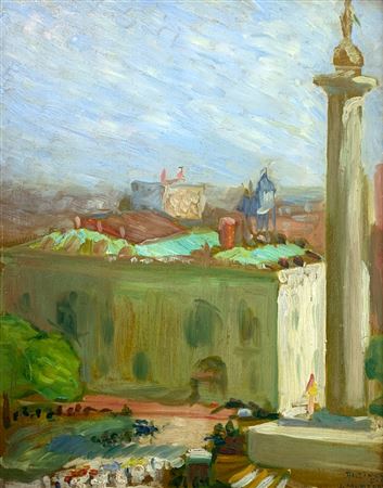 Sample artwork by Jane Mumford (1878 - 1948), known for painting - View similar artists and auction records