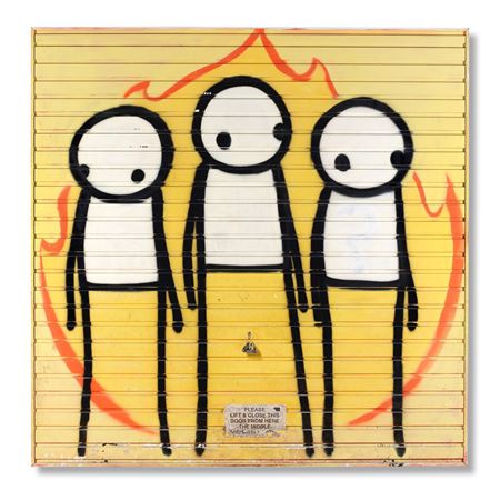 Children of Fire 2011 by Stik - Auction record, sale price, and art valuation. Compare with similar artists and explore comparable artworks.