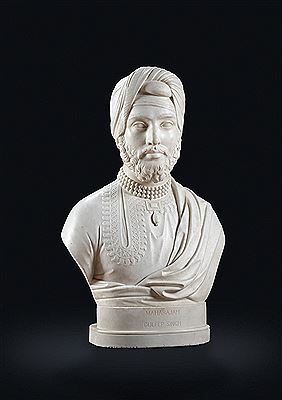 Maharajah Duleep Singh, last ruler of the Punjab by John Gibson - Auction record, sale price, and art valuation. Compare with similar artists and explore comparable artworks.