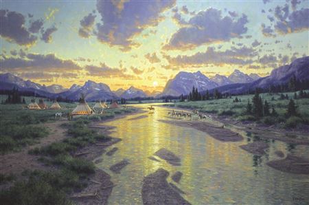Hunters Return to Saint Mary Camp by Randy Van Beek - Auction record, sale price, and art valuation. Compare with similar artists and explore comparable artworks.