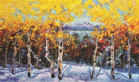 The Wonder of it All by Troy Collins - Auction record, sale price, and art valuation. Compare with similar artists and explore comparable artworks.