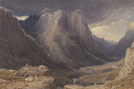 Sample artwork by George Fennel Robson (1788 - 1833), known for painting - View similar artists and auction records