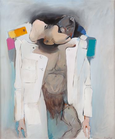 "Monsieur Exotique", 1982 by Tadeus Kantor - Auction record, sale price, and art valuation. Compare with similar artists and explore comparable artworks.